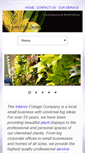 Mobile Screenshot of interiorfoliageco.com